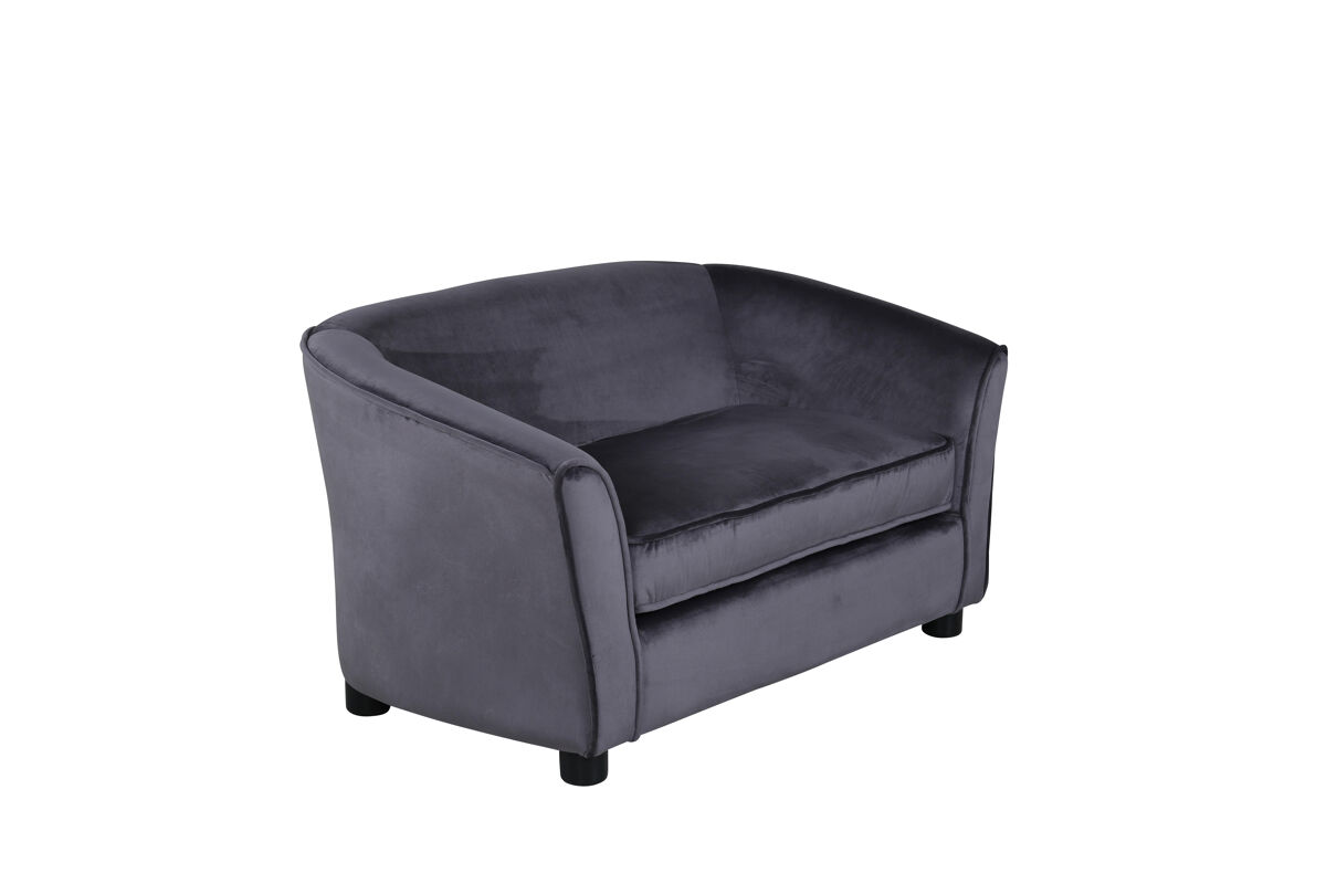 Sofa infantil måna krs 2nos 98x62x52 gris