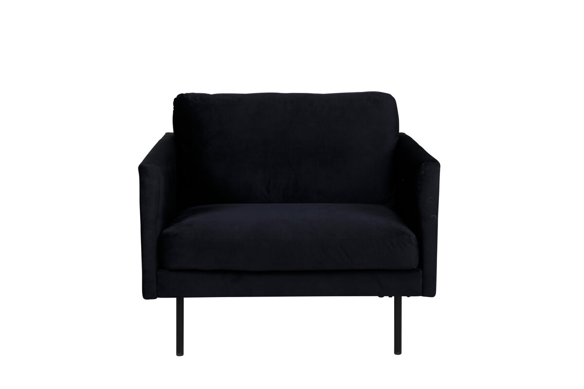 Sillón zoom ac 1nos 95x84x80 negro