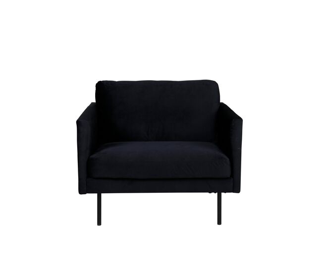 Sillón zoom ac 1nos 95x84x80 negro