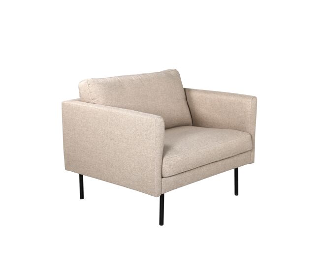 Sillón zoom ac 1nos 95x84x80 beige