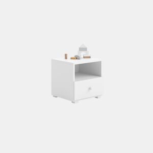 Mesa Cabeceira EMI NS37 1D 37x41x40 Branco