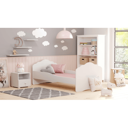 Mesa Cabeceira EMI NS37 1D 37x41x40 Branco