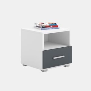 Mesa Cabeceira EMI NS37 1D 37x41x40 Branco