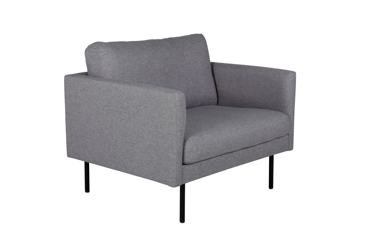 Sillón zoom ac 1nos 95x84x80 gris