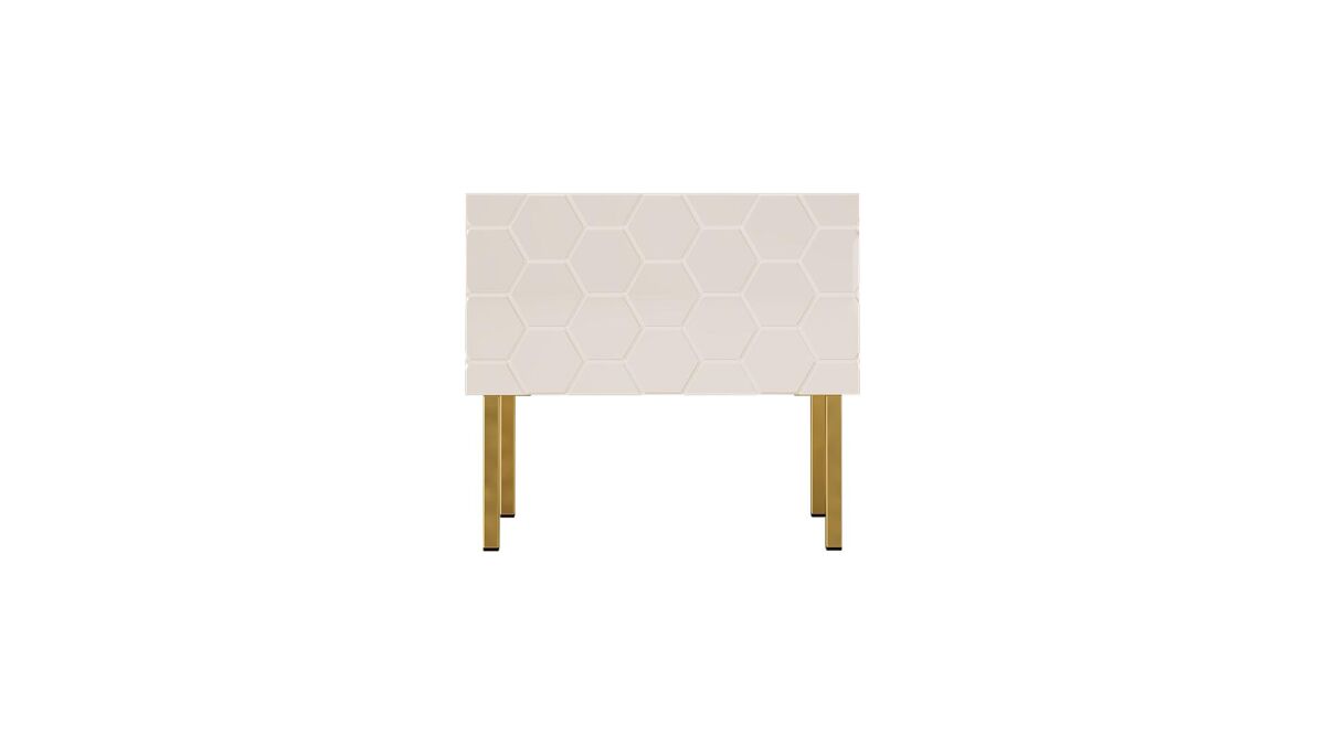 Mesita de noche hexa ns50 1d 50x37x45 blanco