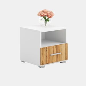 Mesa Cabeceira EMI NS37 1D 37x41x40 Branco