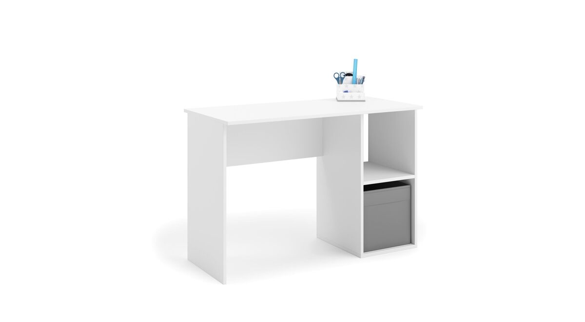 Escritorio madera tako d120 120x80x55 blanco