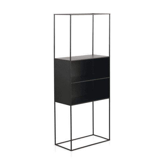 Prateleira De Metal Preto