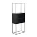 Estantería de metal Estantería de metal Negro