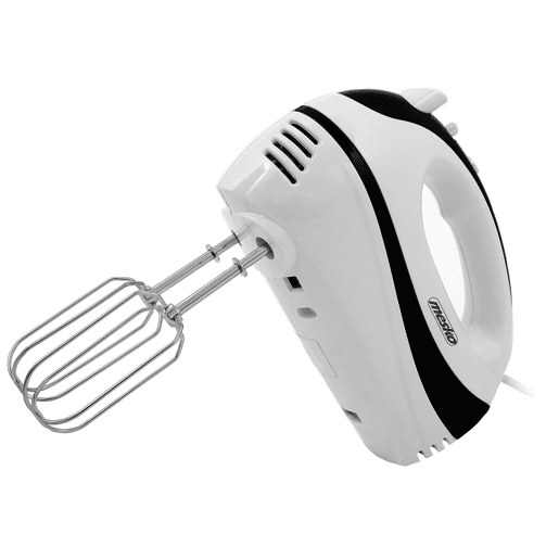Mesko MS4227B Batedeira Especial Pastelaria 5 Velocidades + Turbo, 2 Batedores  2 Ganchos de Amassar Aço Inox., 550,