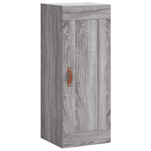 vidaXL Armário de parede 34,5x34x90 cm derivados madeira cinza sonoma vidaXL Armário de parede 34,5x34x90 cm derivados madeira cinza sonoma