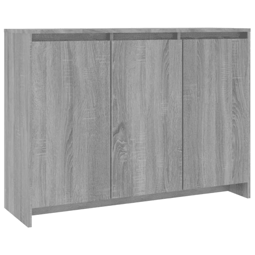 vidaXL Aparador 102x33x75 cm derivados de madeira cinzento sonoma vidaXL Aparador 102x33x75 cm derivados de madeira cinzento sonoma