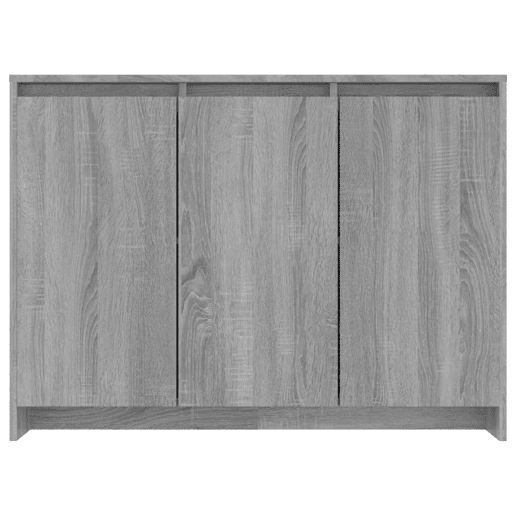 vidaXL Aparador 102x33x75 cm derivados de madeira cinzento sonoma vidaXL Aparador 102x33x75 cm derivados de madeira cinzento sonoma