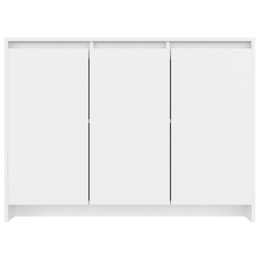 vidaXL Aparador 102x33x75 cm derivados de madeira branco vidaXL Aparador 102x33x75 cm derivados de madeira branco