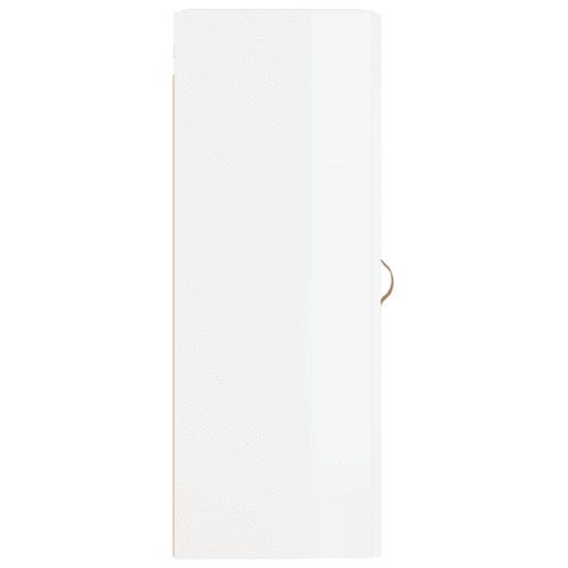 vidaXL Armário parede 34,5x34x90 cm derivados madeira branco brilhante vidaXL Armário parede 34,5x34x90 cm derivados madeira branco brilhante