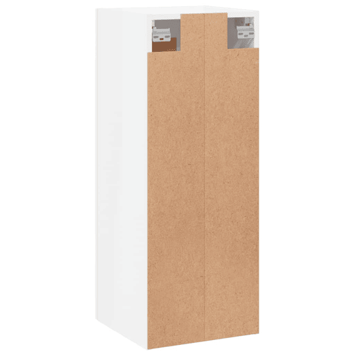 vidaXL Armário parede 34,5x34x90 cm derivados madeira branco brilhante vidaXL Armário parede 34,5x34x90 cm derivados madeira branco brilhante