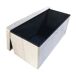 Puff Ottoman Almacenaje Rectangular Terciopelo Plegable Puff Ottoman Almacenaje Rectangular Terciopelo Plegable Beige
