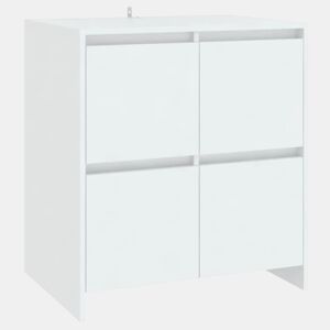 vidaXL Aparador 70x41x75 cm derivados de madeira branco