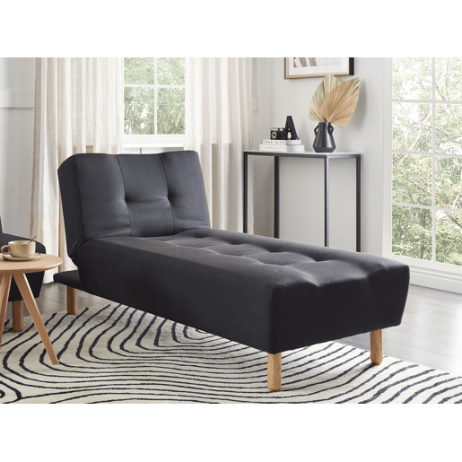 Beliani Chaise longue Poliéster ALSTEN