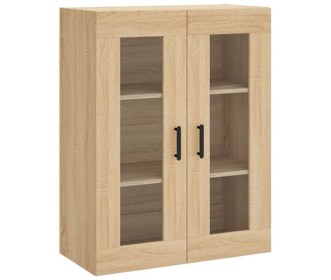 Vidaxl armario de pared roble sonoma 69,5x34x90 cm