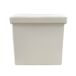 Puff Ottoman Almacenaje Cuadrado Polipiel Plegable Puff Ottoman Almacenaje Cuadrado Polipiel Plegable Beige