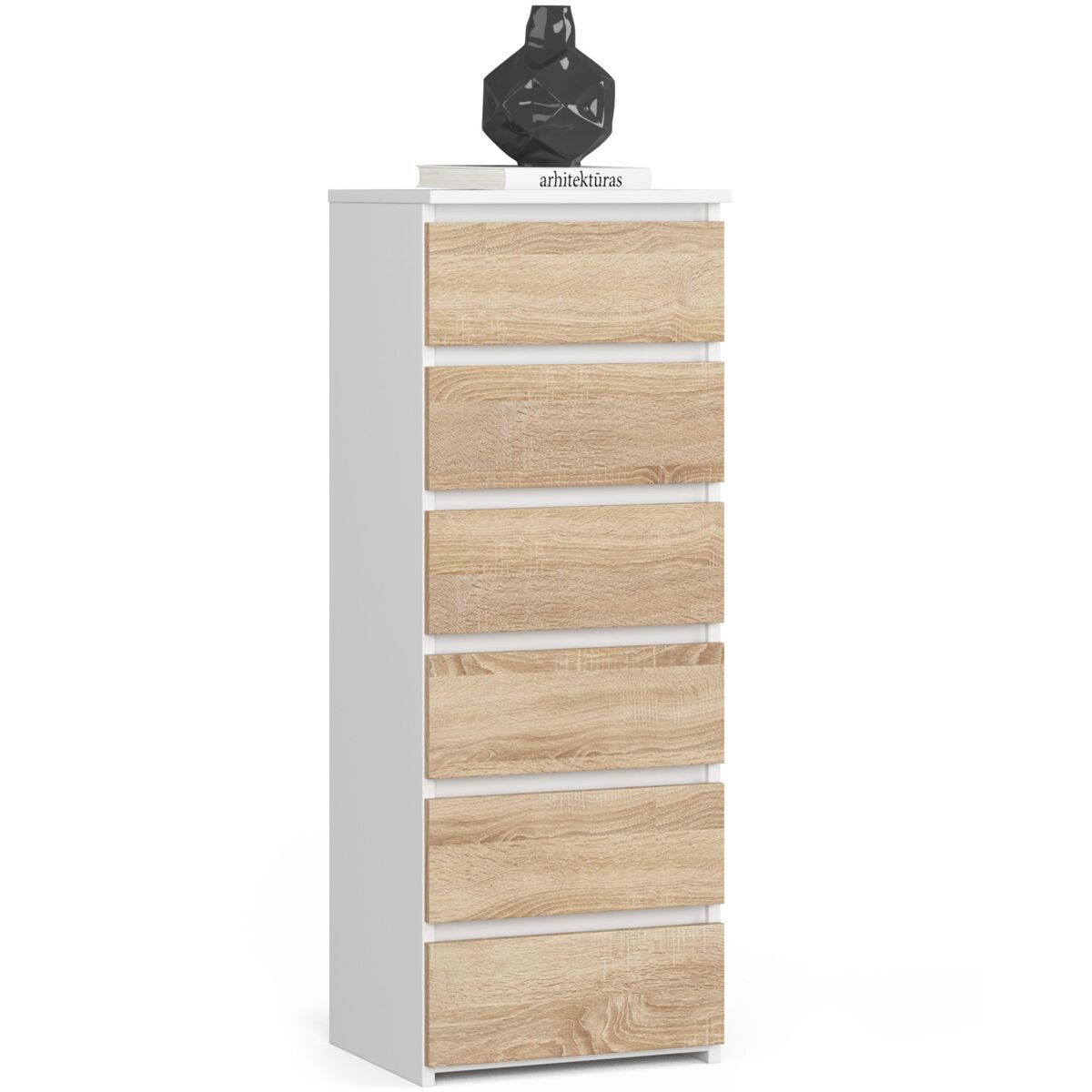 Cómoda CL6 40 Blanco/ Madera