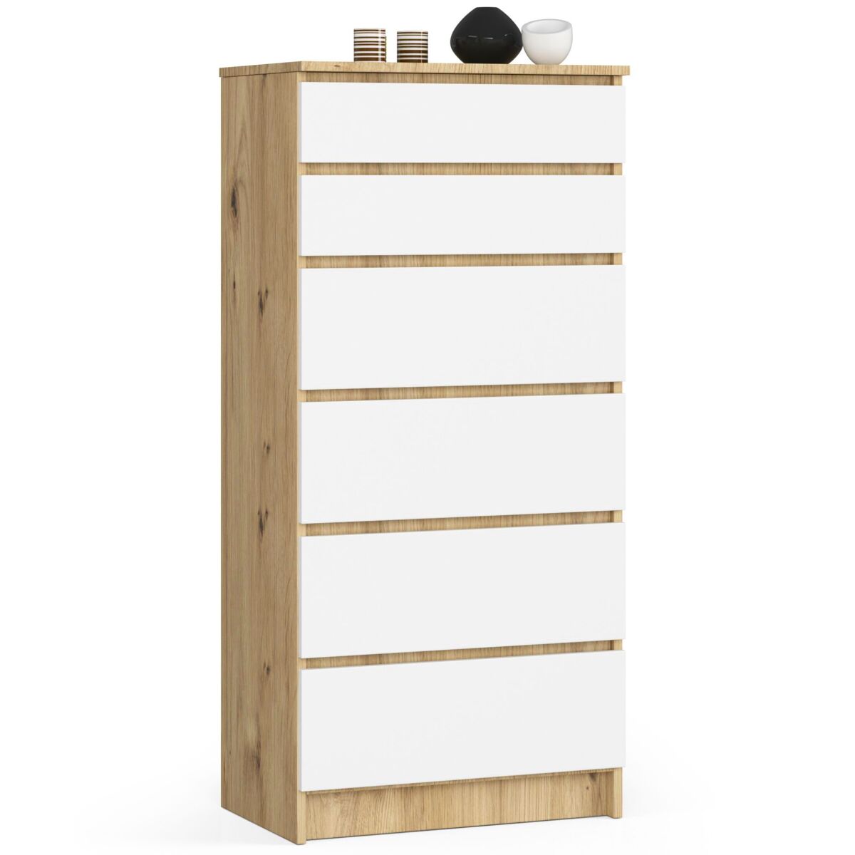 Cómoda K60 60 Natural/ Blanco