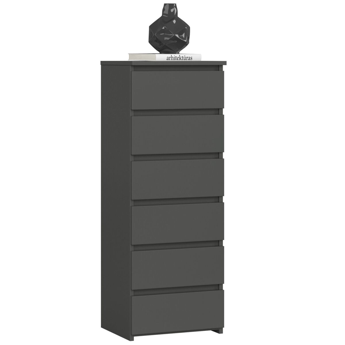 Cómoda CL6 40 Gris Oscuro