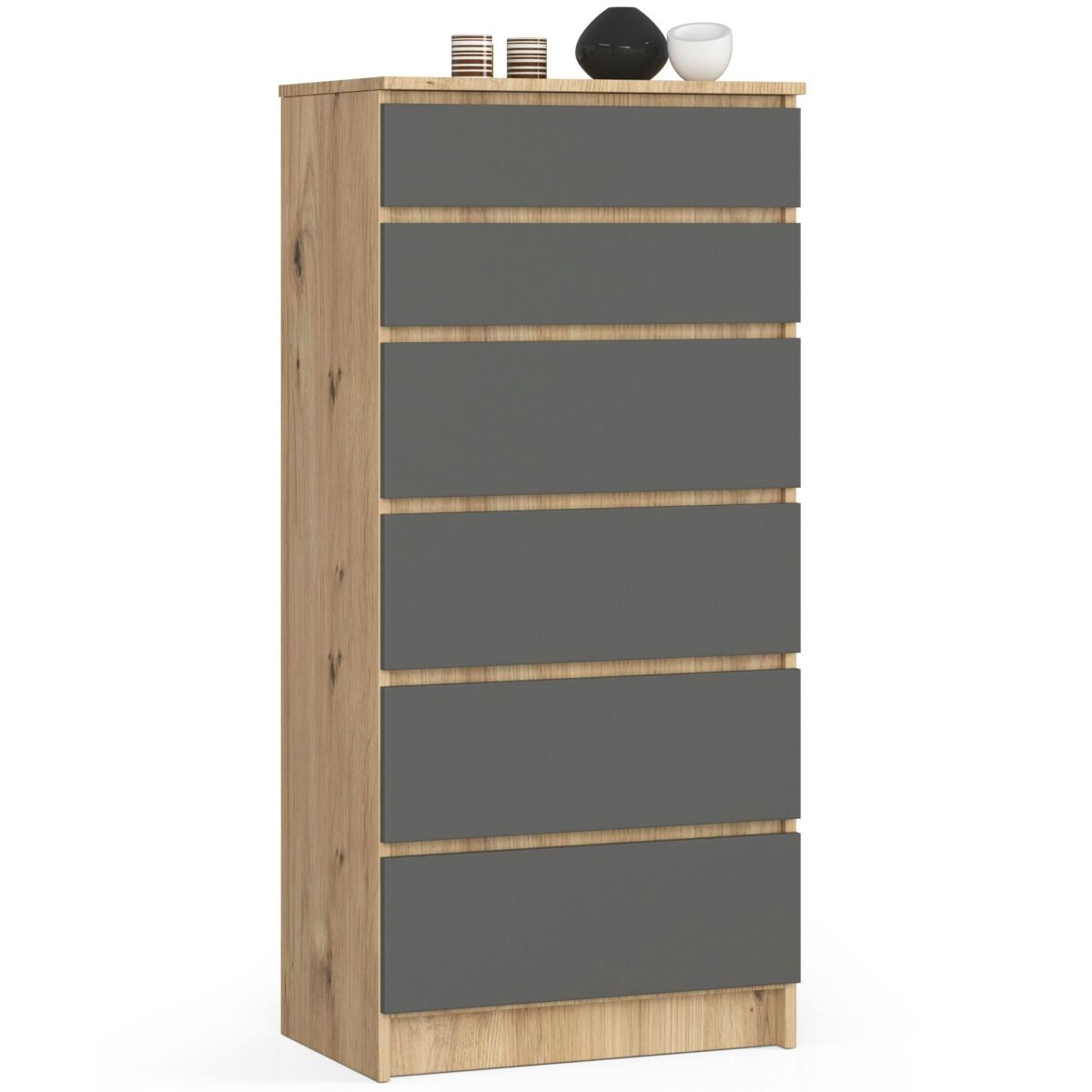 Cómoda K60 60 Gris/ Madera