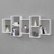 Estantería para Pared Jessheim con 7 compartimientos aglomerado Estantería para Pared Jessheim con 7 compartimientos aglomerado Blanco