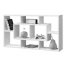 Estante de parede Saputit - com 8 compartimentos - aglomerado 85 x 16 x 48 cm Branco mate en.casa