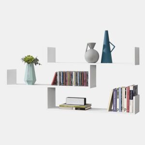 Estante de parede Grimstad 3 níveis até 14 kg - aglomerado 119 x 18 x 55 cm Branco en.casa