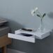 Estantería de pared Hyvinkää con cajón hasta 5 kg MDF 39 Estantería de pared Hyvinkää con cajón hasta 5 kg MDF 39 Blanco