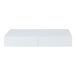 Estantería de pared Karstula con 2 cajones MDF recubierto de PVC 80 Estantería de pared Karstula con 2 cajones MDF recubierto de PVC 80 Blanco