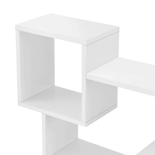 Estante de parede Kvinesdal com 3 compartimentos até 13 kg - aglomerado 87 x 18 x 54 cm Branco en.casa