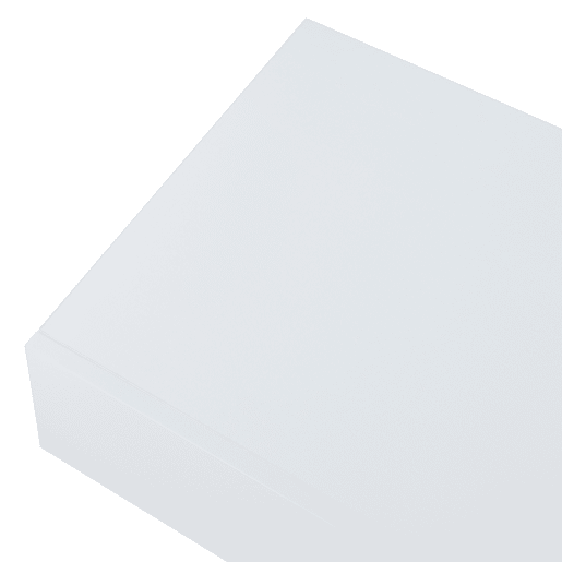 Estante de parede Kärsämäki com gaveta até 5 kg MDF 60 x 35 x 12 cm - Branco en.casa Estante de parede Kärsämäki com gaveta até 5 kg MDF 60 x 35 x 12 cm - Branco en.casa