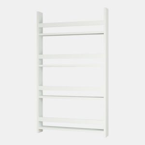 Estante de parede para crianças Sotenäs 4 níveis em aglomerado 120 x 74 x 10 cm branco en.casa