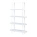 Librería Øvre con 5 estantes metal 80 Librería Øvre con 5 estantes metal 80 Blanco
