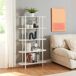 Librería Øvre con 5 estantes metal 80 Librería Øvre con 5 estantes metal 80 Blanco