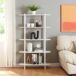 Librería Øvre con 5 estantes metal 80 Librería Øvre con 5 estantes metal 80 Blanco