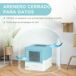 Arenero para Gato PP PawHut, mascotas - accesorios para gatos Arenero para Gato PP PawHut, mascotas - accesorios para gatos Azul