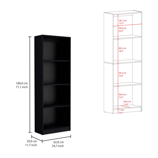 Combo de Estantes com Design Modular e Estética Moderna Combo de Estantes com Design Modular e Estética Moderna