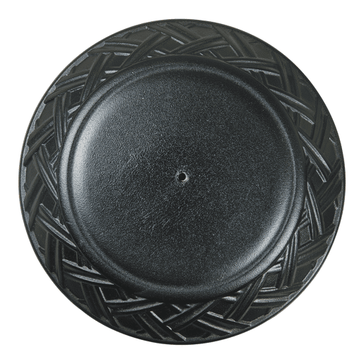 Suporte para guarda-chuva Bisegna redondo em betão Ø50x7cm - Preto casa.pro