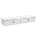 Estantería de pared Geeste con cajón MDF Estantería de pared Geeste con cajón MDF Blanco