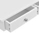 Estantería de pared Geeste con cajón MDF Estantería de pared Geeste con cajón MDF Blanco