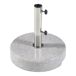 Soporte de sombrilla Bomba redondo granito Soporte de sombrilla Bomba redondo granito Gris