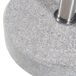 Soporte de sombrilla Bomba redondo granito Soporte de sombrilla Bomba redondo granito Gris