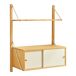 Estantería de pared Tingvoll con puertas Estantería de pared Tingvoll con puertas Natural