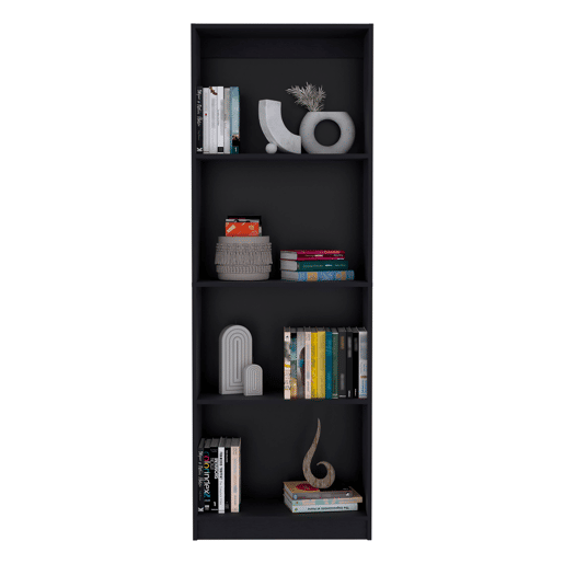 Hidra Elegance Combo: Set de Três Bibliotecas com Design Minimalista, Grande Estilo e Espaços Abertos para Exposição
