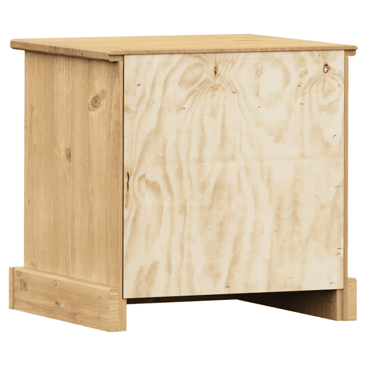 vidaXL Mesa de cabeceira VIGO 42x35x42 cm madeira de pinho maciça